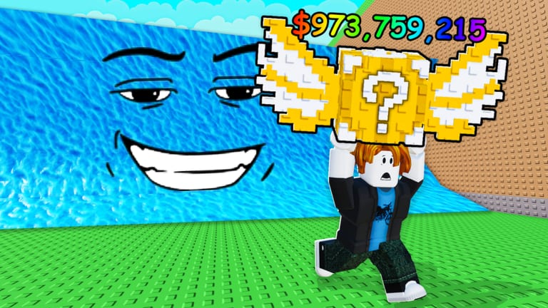 Escape Waves For Lucky Blocks wave survival